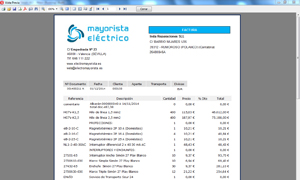 vista previa de impresión